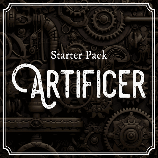 Artificer Spell Template Starter Pack | Dungeons & Dragons Accessories - Hexwood Forge
