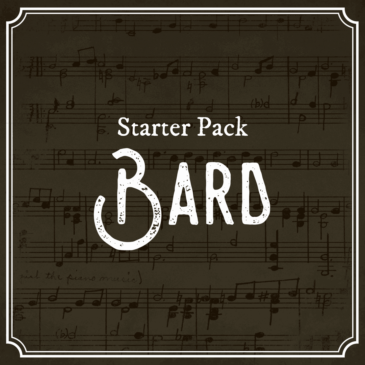 Bard Spell Template Starter Pack | Dungeons & Dragons Accessories - Hexwood Forge