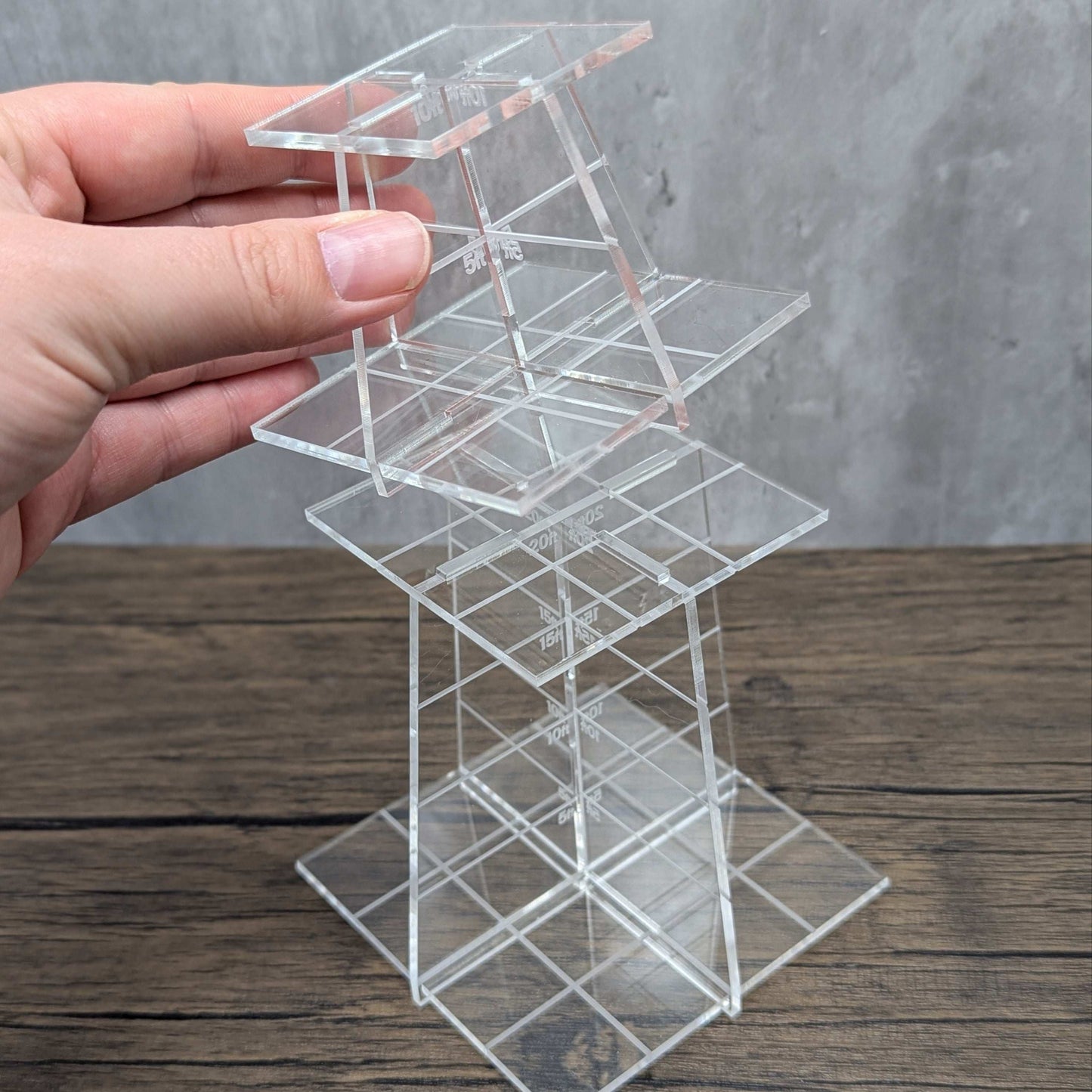 Stacked Combat Risers for tabletop RPG TTRPG Dungeons & Dragons display photo