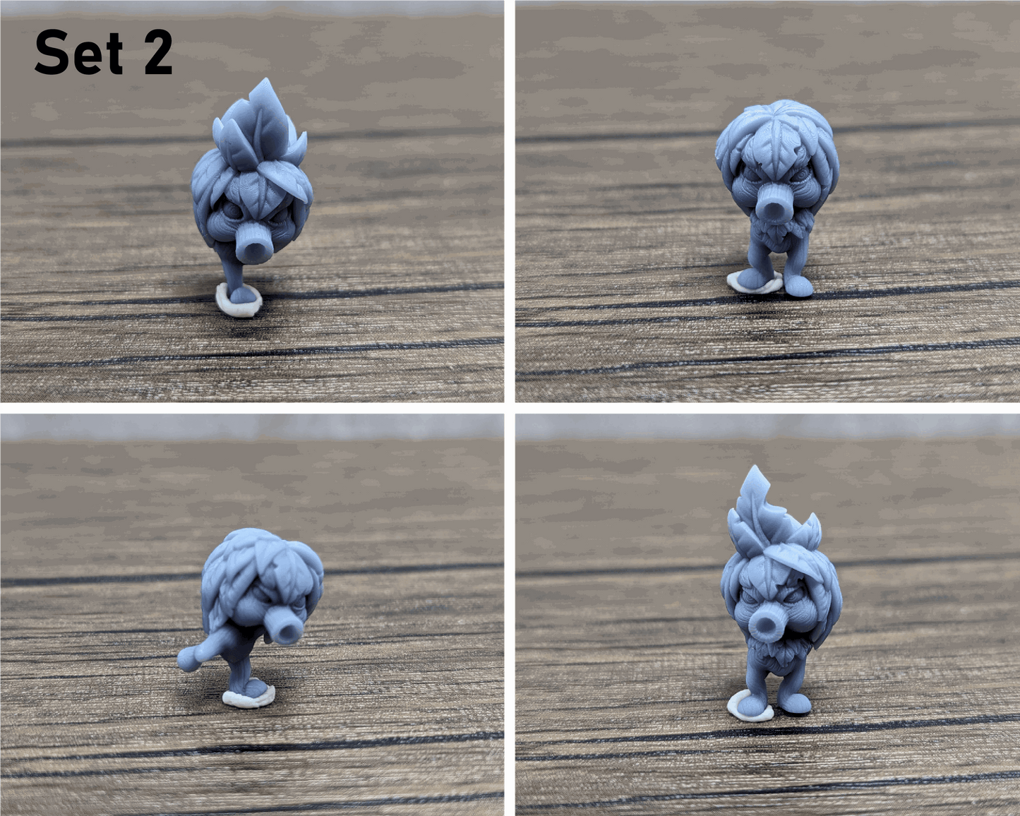 Deku Scrubs (sets of 2 and 4) - Legend of Zelda: Ocarina of Time | Zelda Tabletop Miniature - Hexwood Forge
