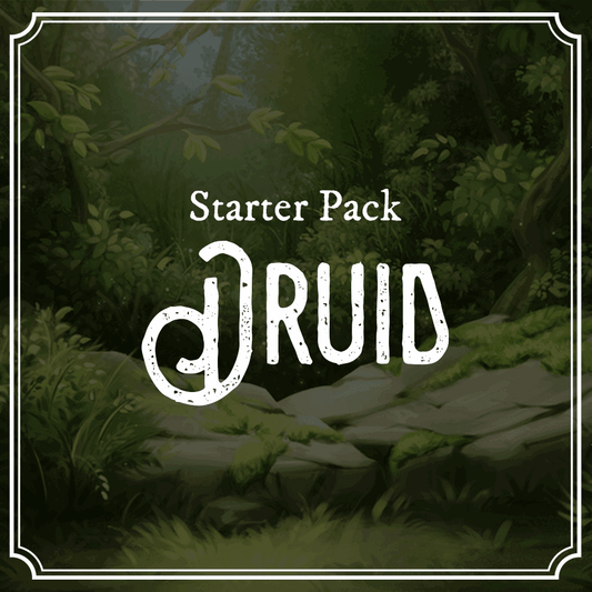 Druid Spell Template Starter Pack | Dungeons & Dragons Accessories - Hexwood Forge