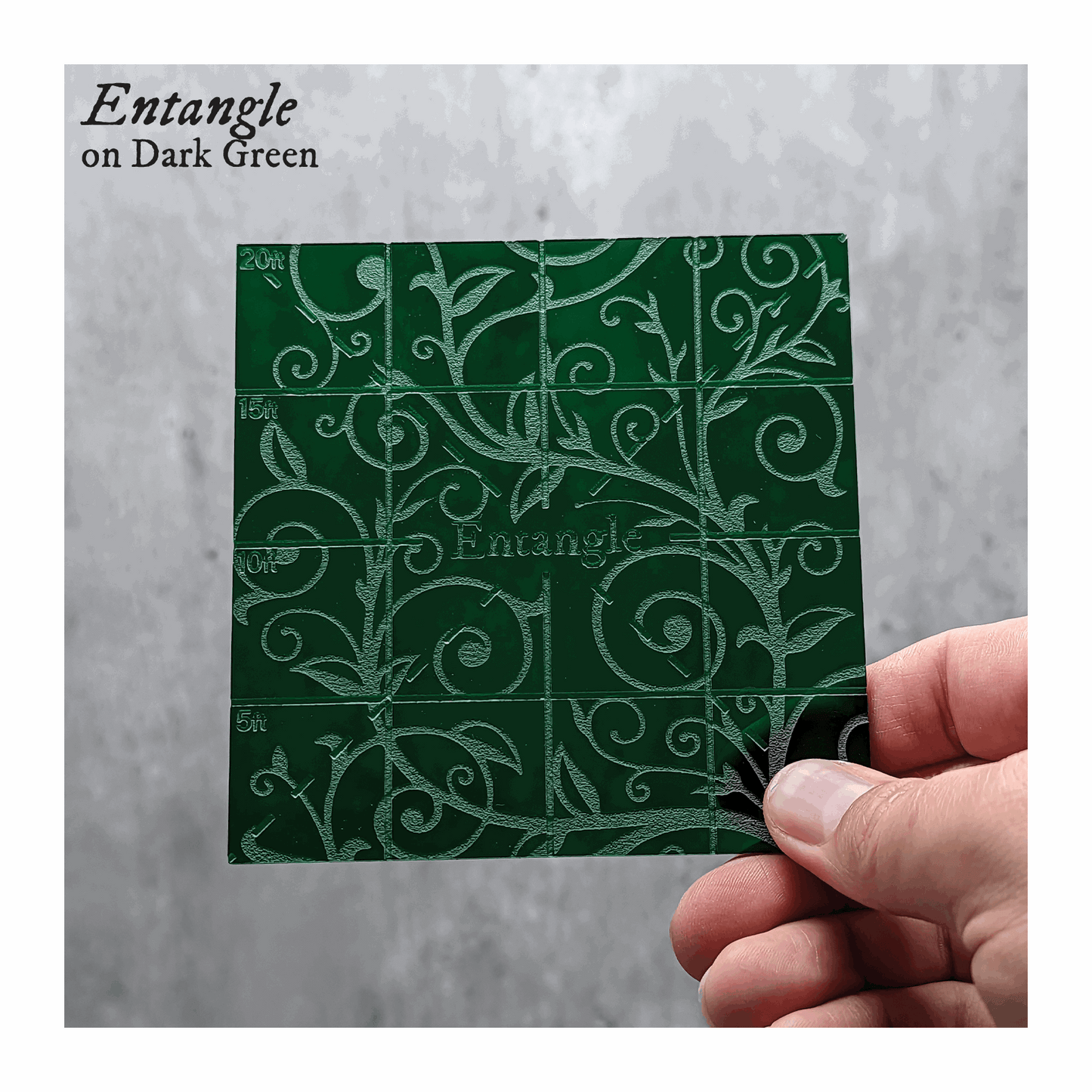 Entangle Area of Effect Spell Template | Compatible with Dungeons & Dragons 5e