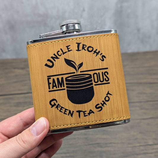 Iroh's Green Tea Shot - Avatar the Last Airbender | Nerdy Flasks - Hexwood Forge