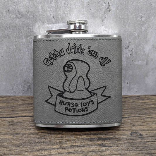 Nurse Joy's Potions - Pokemon | Nerdy Flasks - Hexwood Forge