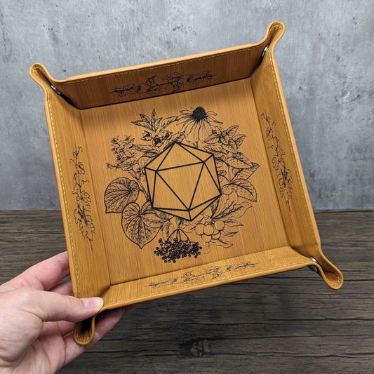 Garden Dice Tray | Tabletop RPG Accessories - Hexwood Forge