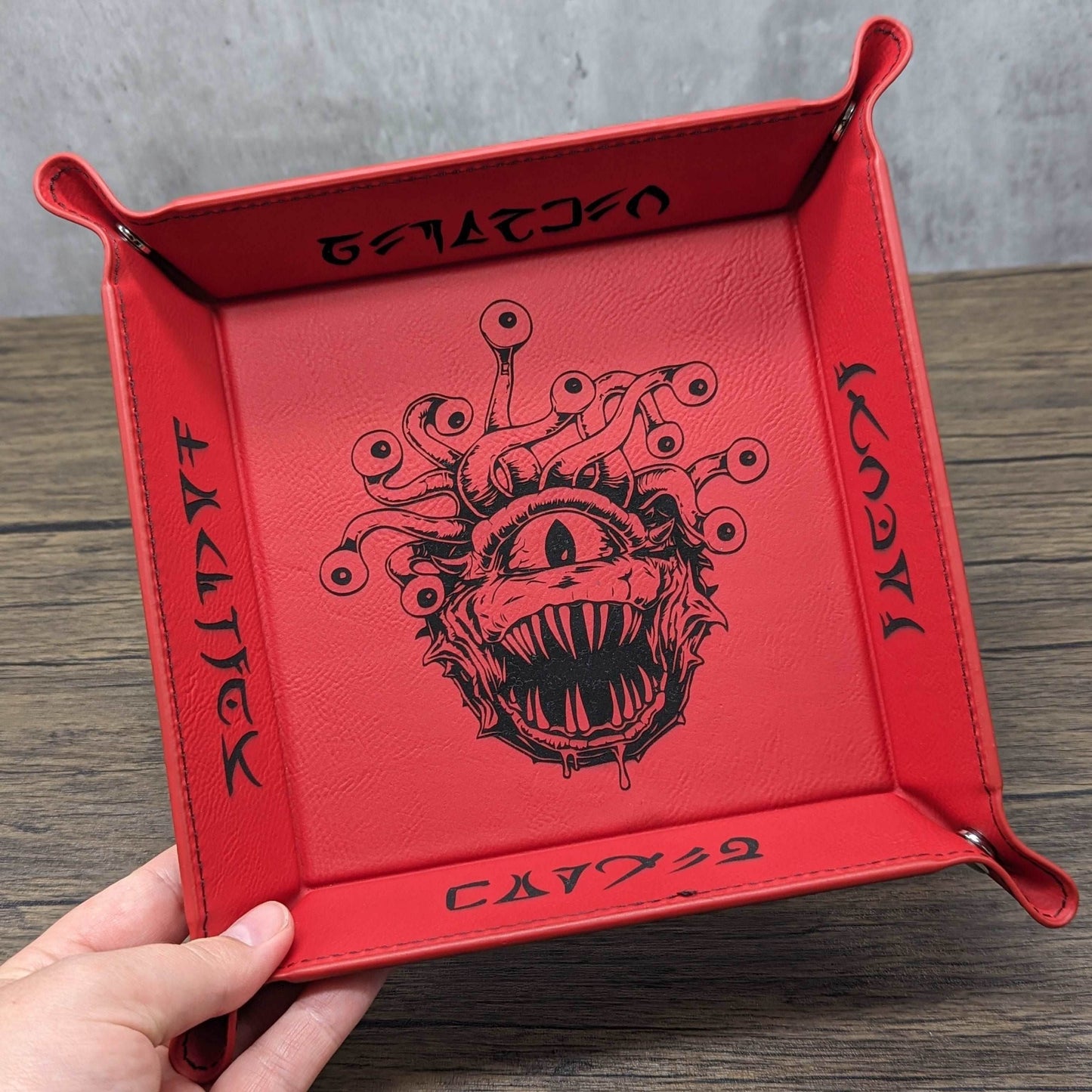 Beholder Dice Tray | Tabletop RPG Accessories - Hexwood Forge