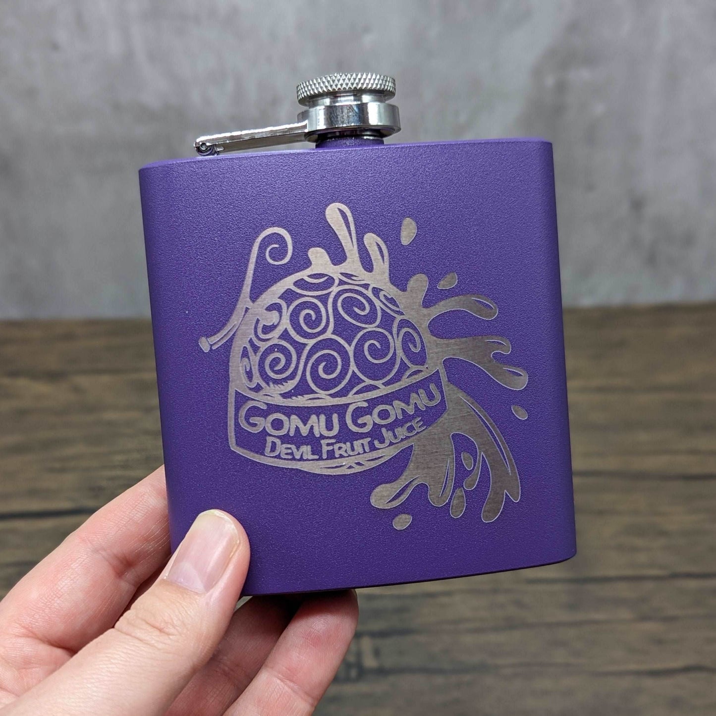 Gomu Gomu - One Piece | Nerdy Flasks - Hexwood Forge