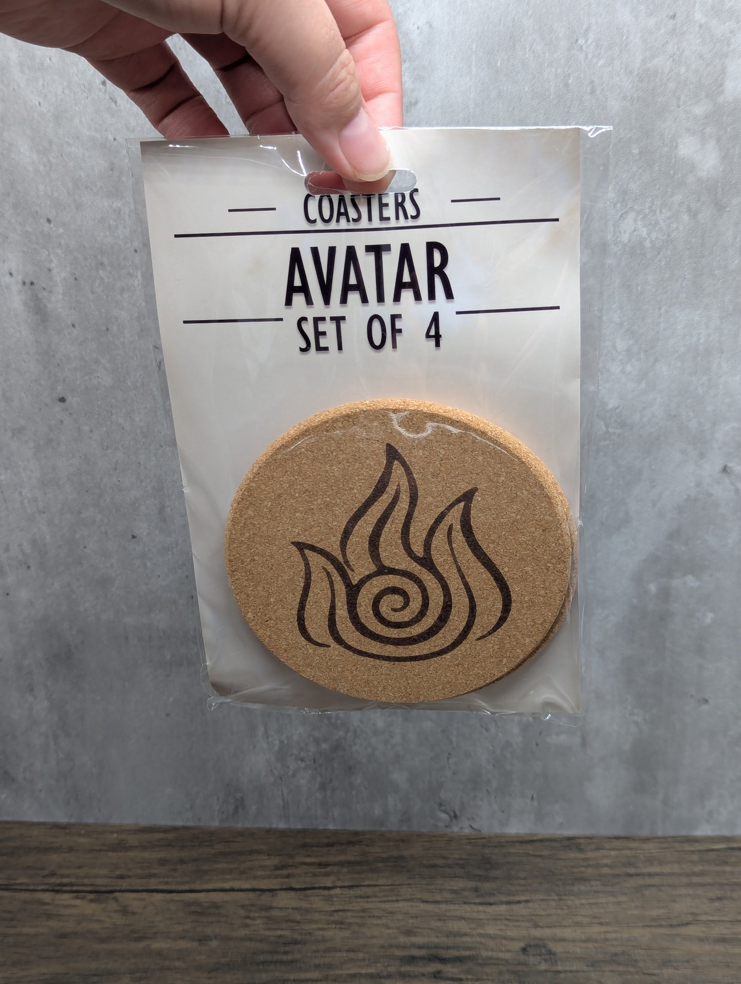 Avatar Nations Cork Coasters (set of 4) | Nerdy Coasters