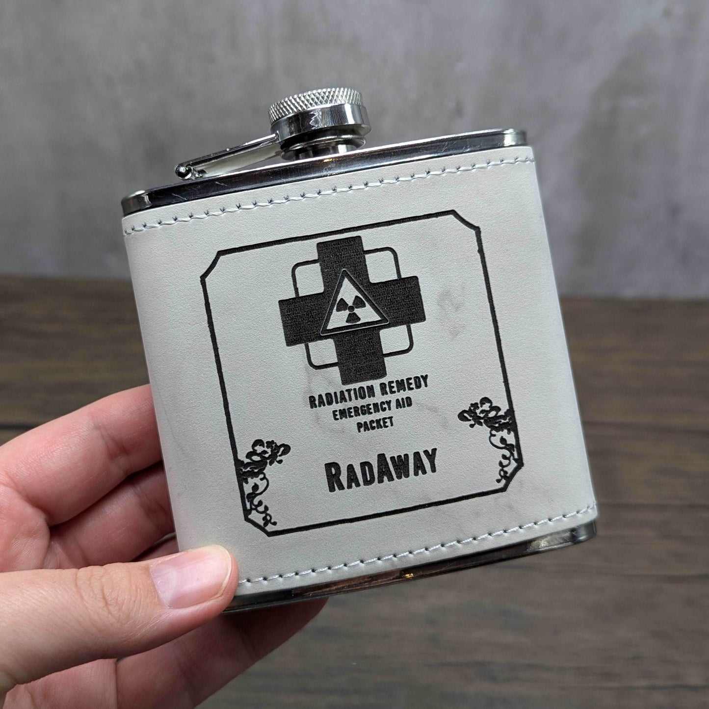 Rad-Away - Fallout | Nerdy Flasks - Hexwood Forge