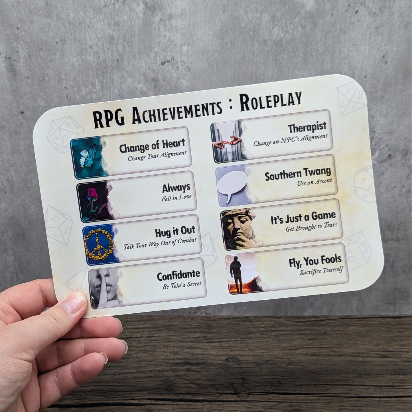 Achievement Sticker Sheets | Tabletop RPG Supplies