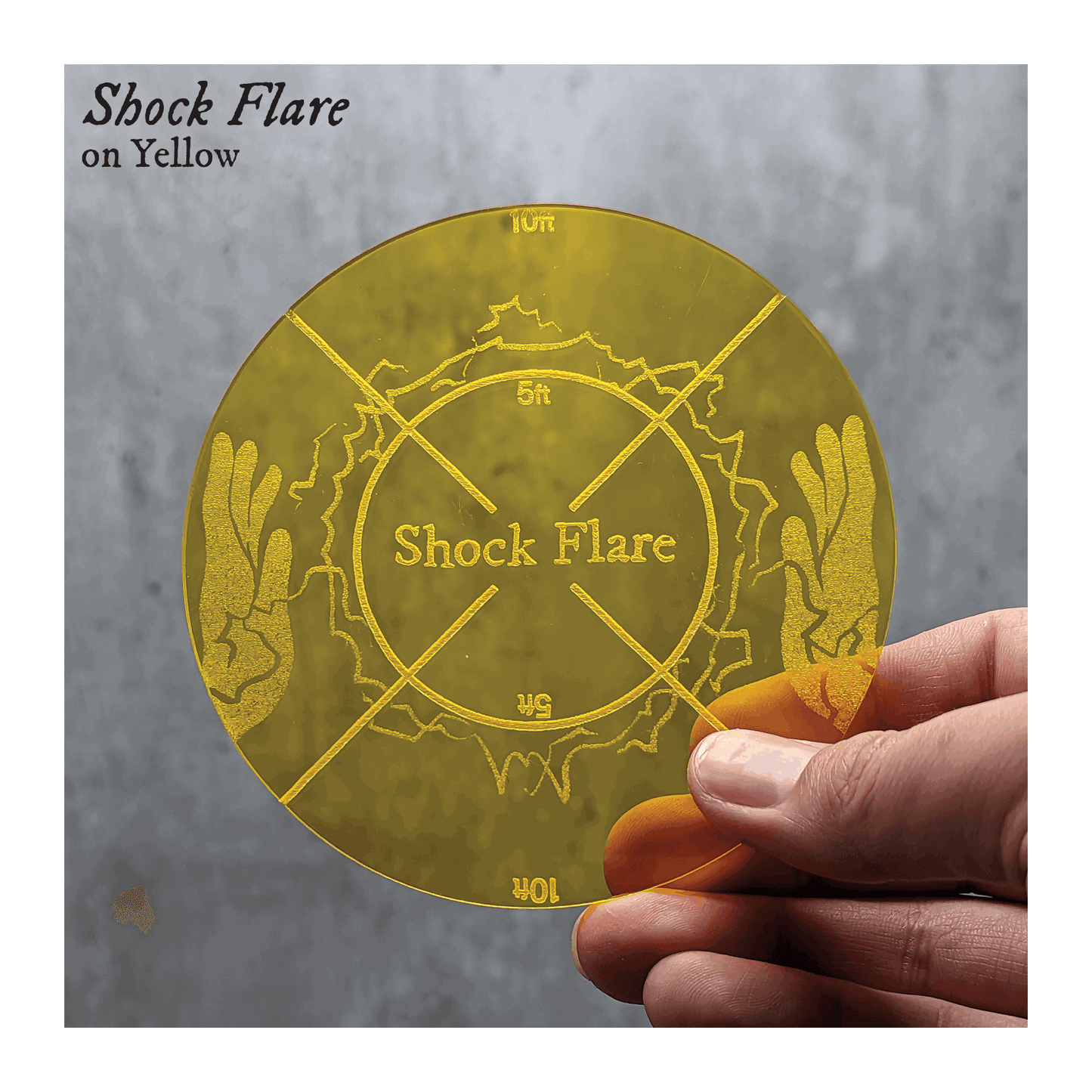 Area of Effect Spell Templates | Dungeons & Dragons - Hexwood Forge