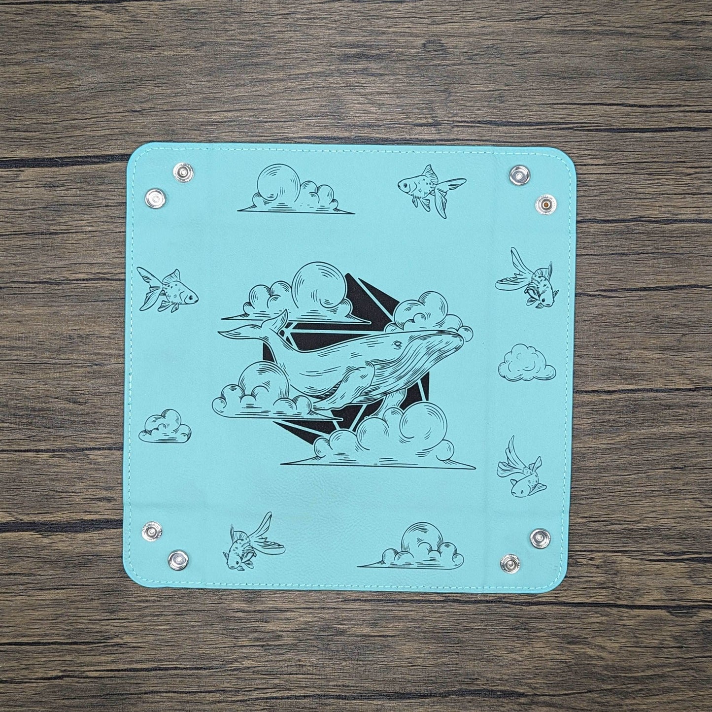 Sky Whale Dice Tray | Tabletop RPG Accessories - Hexwood Forge
