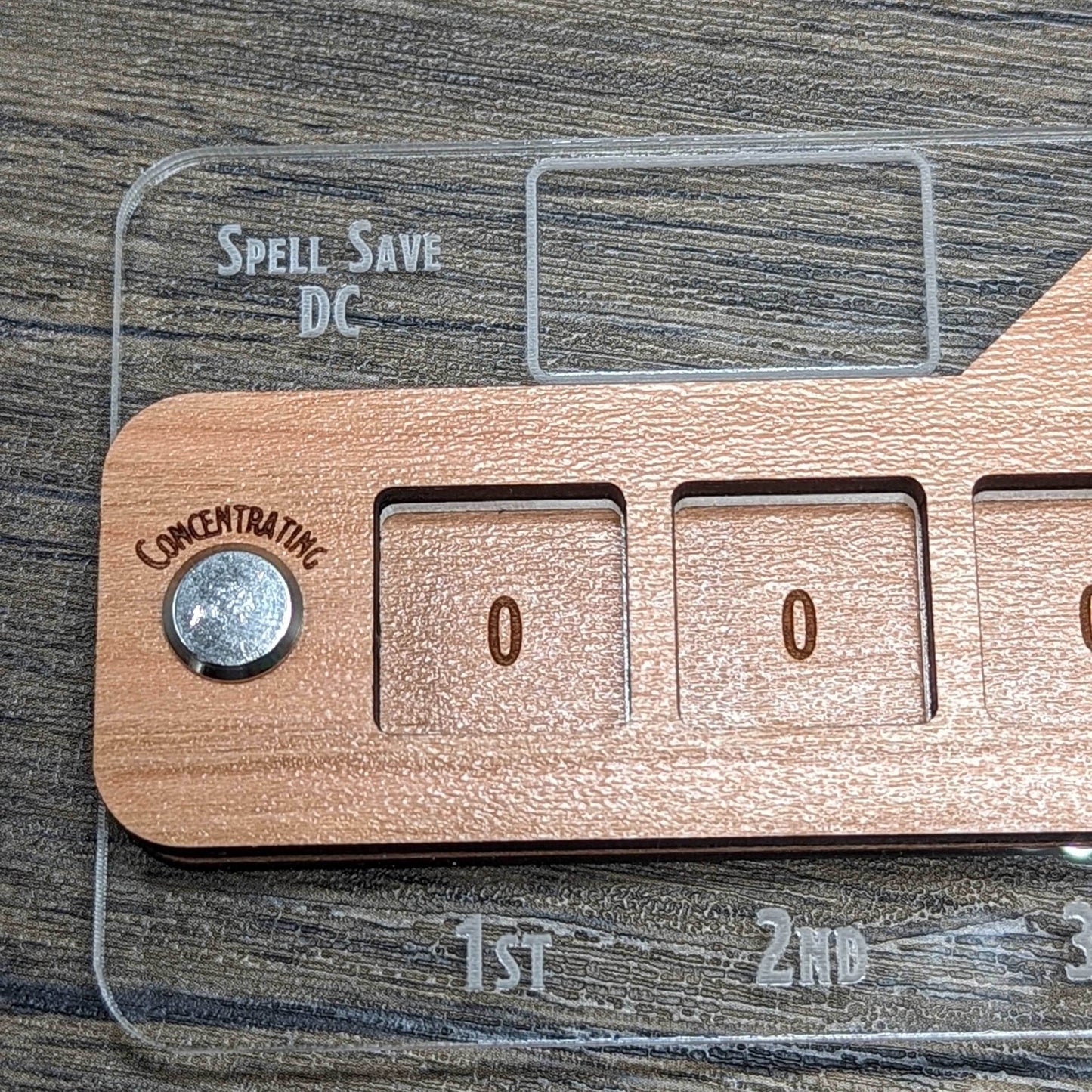 D&D Spell Tracker for 5th Edition | Tabletop RPG Supplies - Hexwood Forge