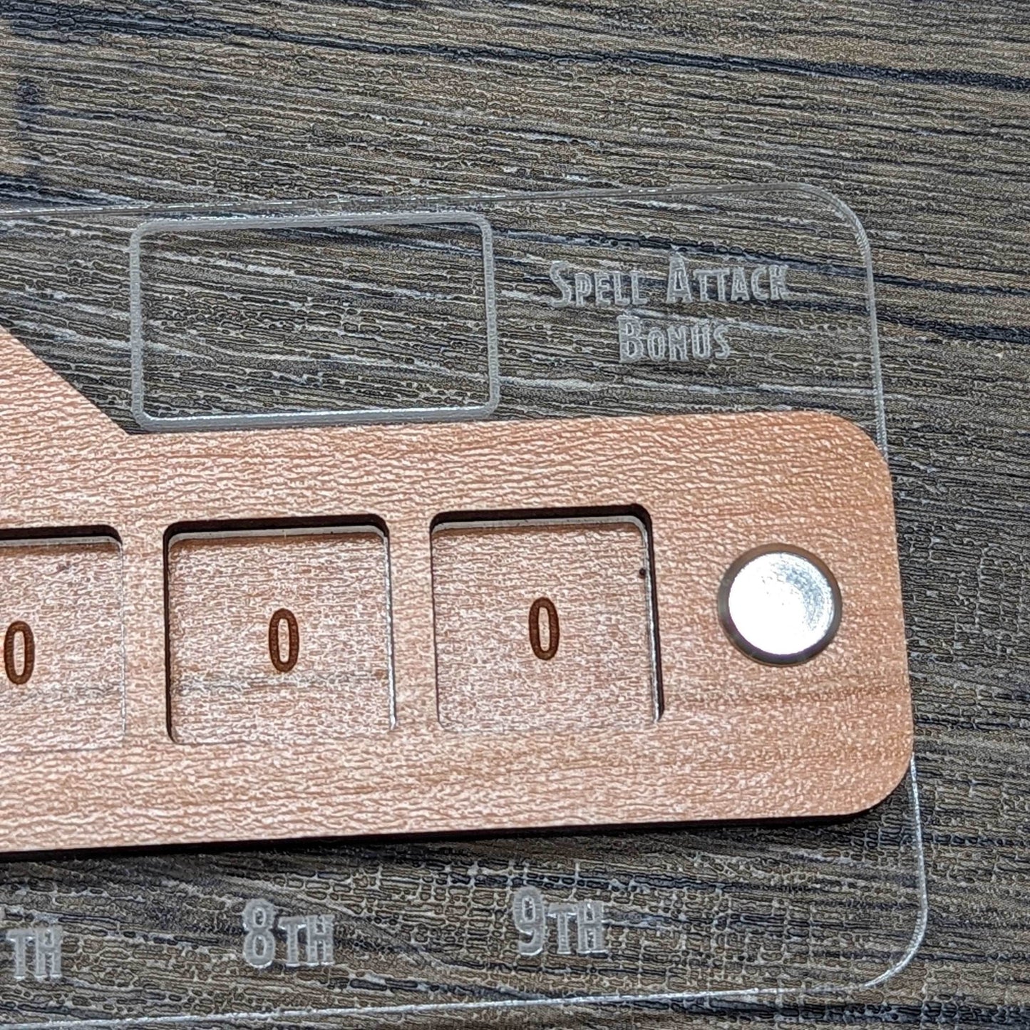 D&D Spell Tracker for 5th Edition | Tabletop RPG Supplies - Hexwood Forge