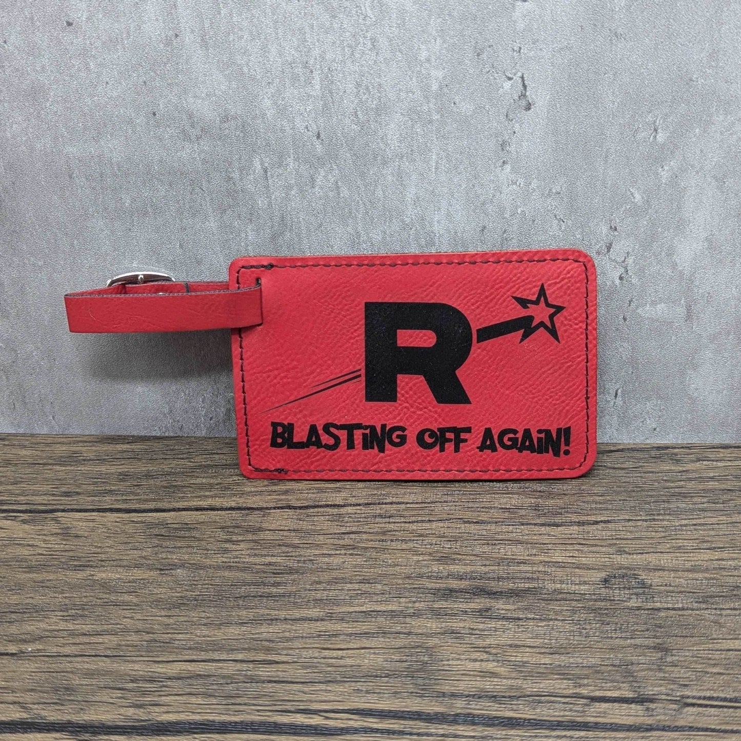 Team Rocket | Nerdy Luggage Tags - Hexwood Forge