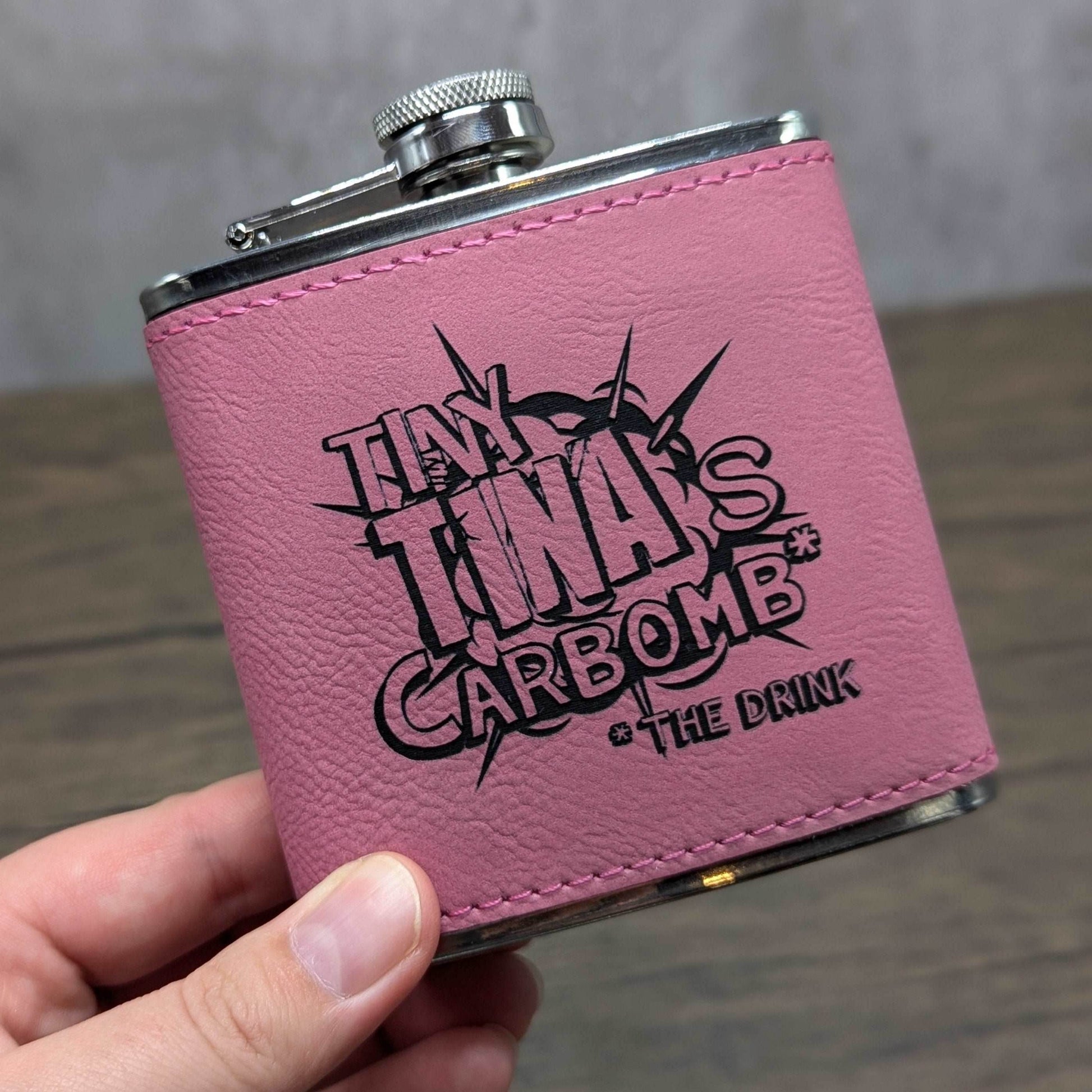 Tiny Tina's Carbomb - Borderlands | Nerdy Flasks - Hexwood Forge