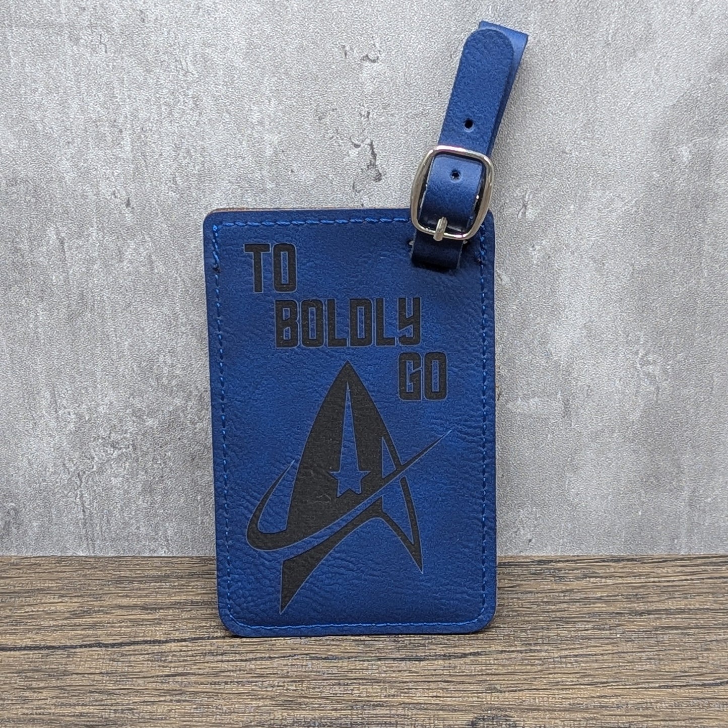 To Boldly Go - Star Trek | Nerdy Luggage Tags