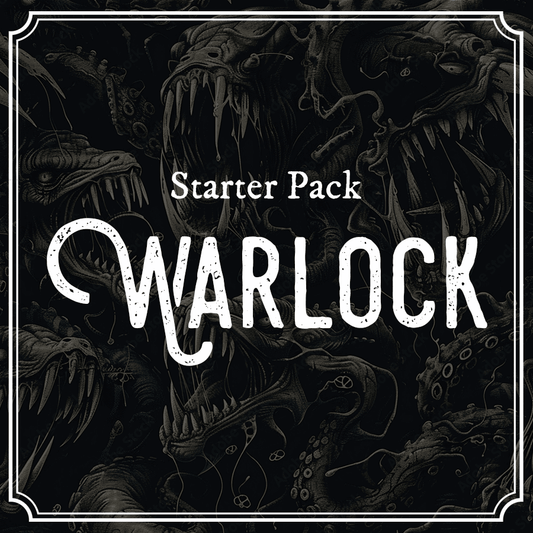 Warlock Spell Template Starter Pack | Dungeons & Dragons Accessories - Hexwood Forge