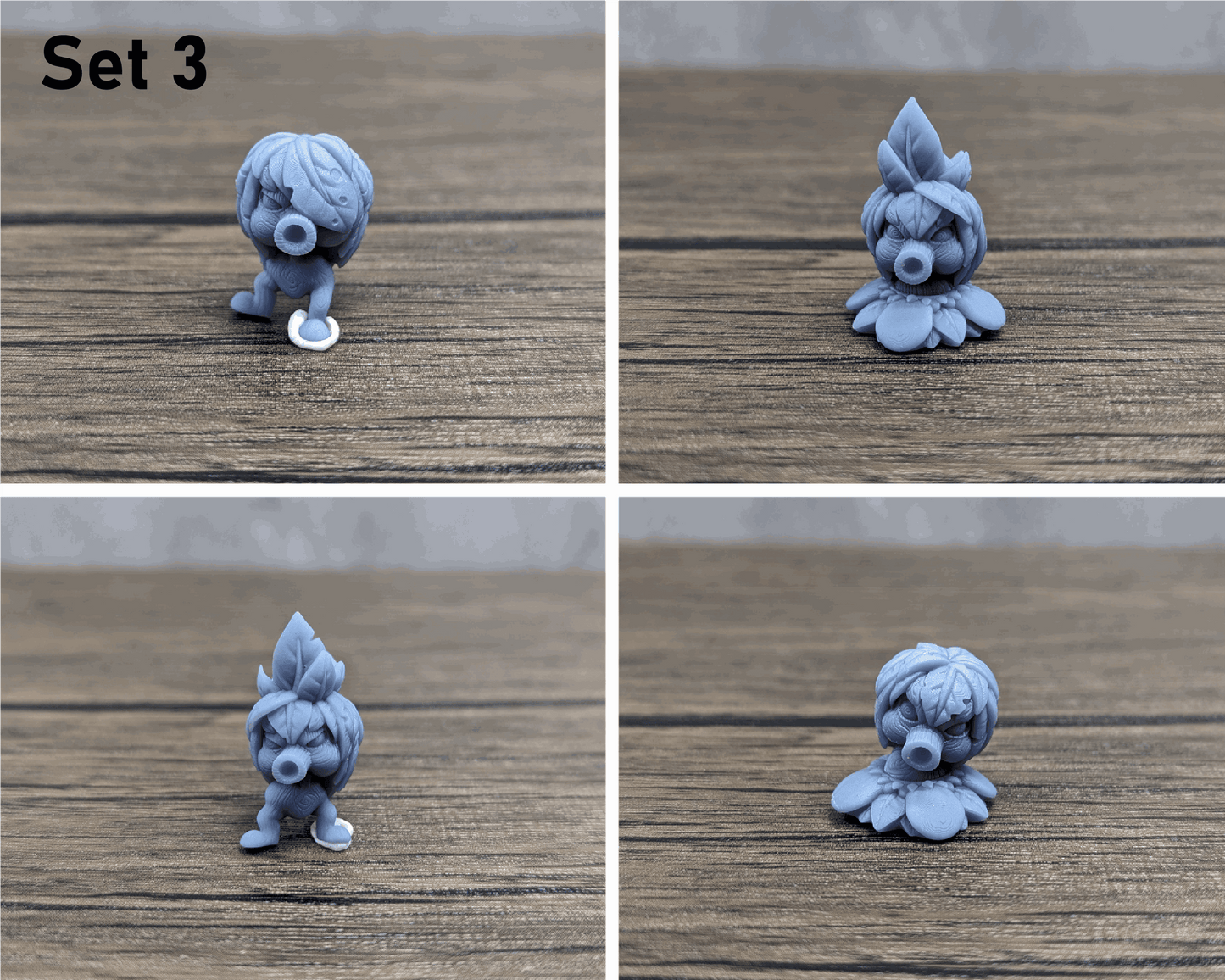 Deku Scrubs (sets of 2 and 4) - Legend of Zelda: Ocarina of Time | Zelda Tabletop Miniature - Hexwood Forge