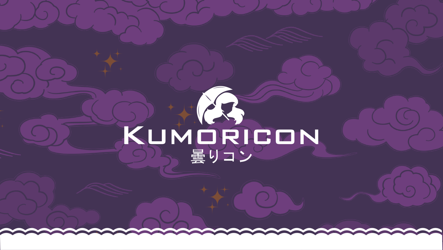 kumoricon kumori con logo anime girl umbrella japanese