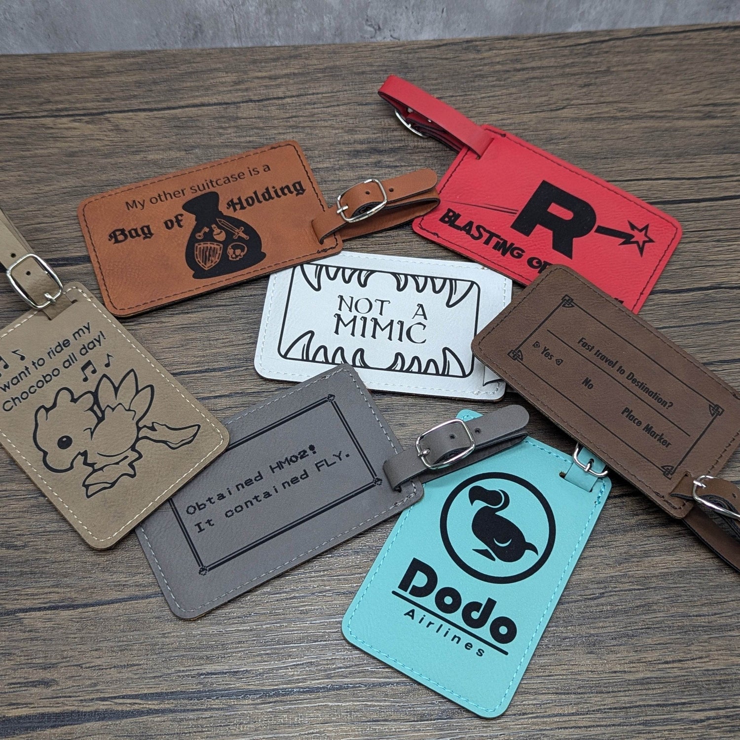 Luggage Tags - Hexwood Forge