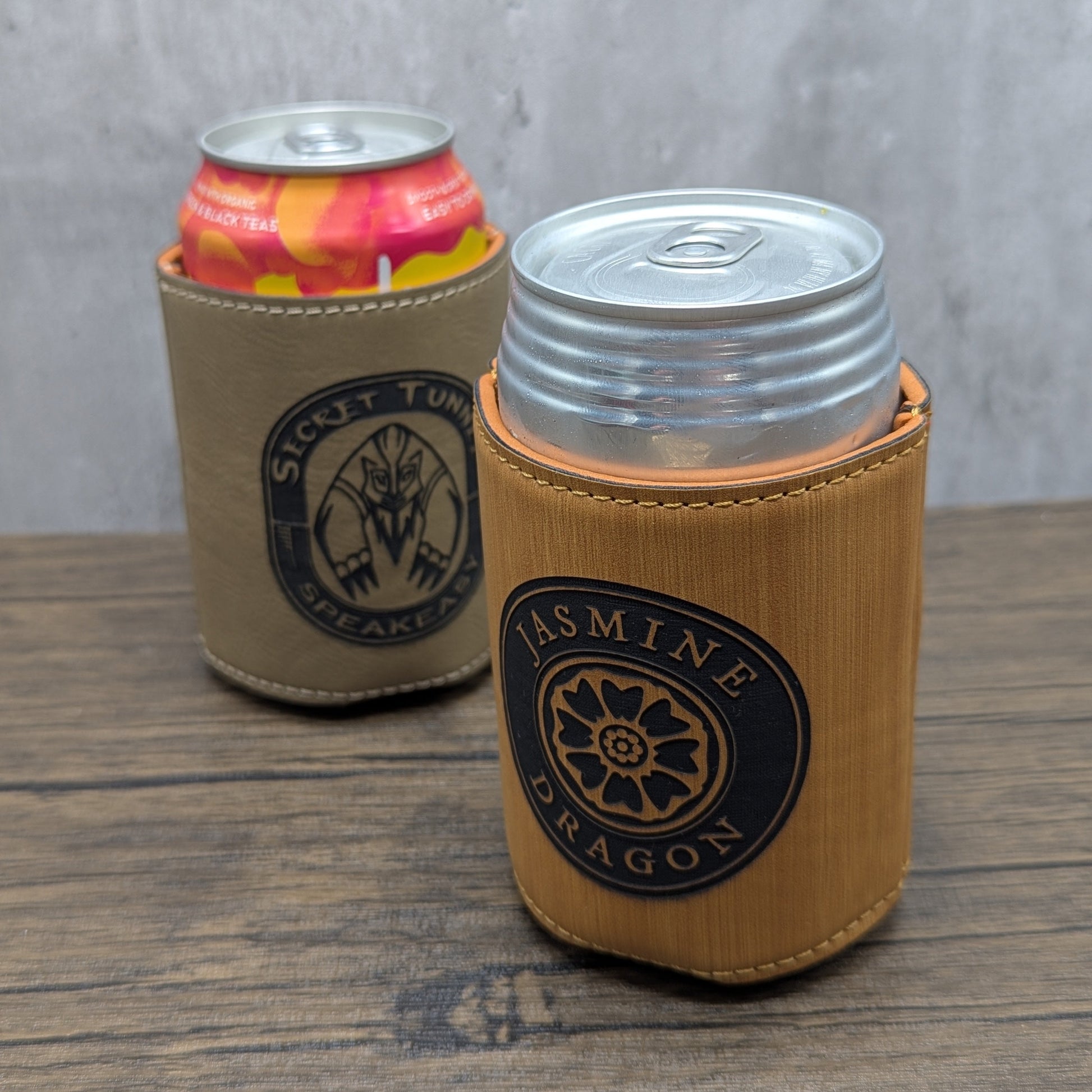 Jasmine Dragon & Secret Tunnel Speakeasy - Avatar | Nerdy Drink Cozies (set of 2)