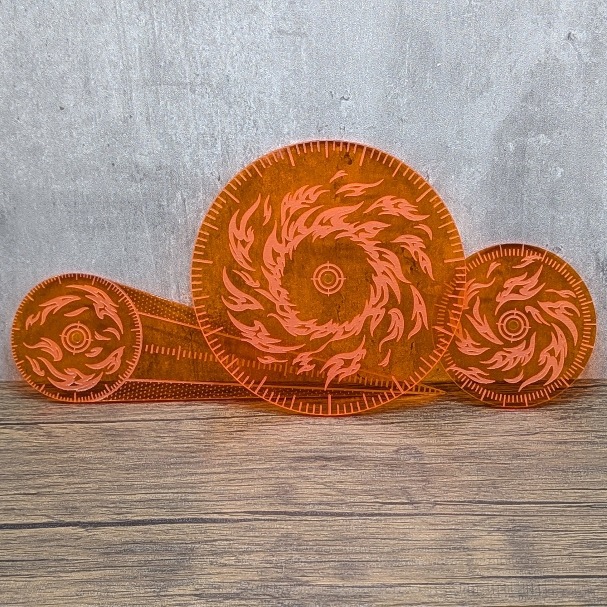  Blast Template Set of 3 | Warhammer Tabletop Games