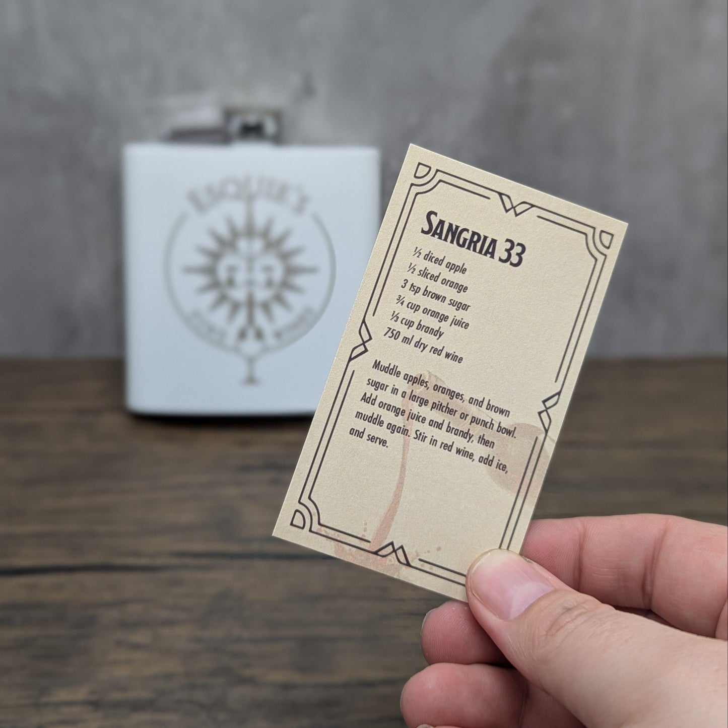 Esquie's Fine Wines - Expedition 33 Nerdy Flask Product Photo 2