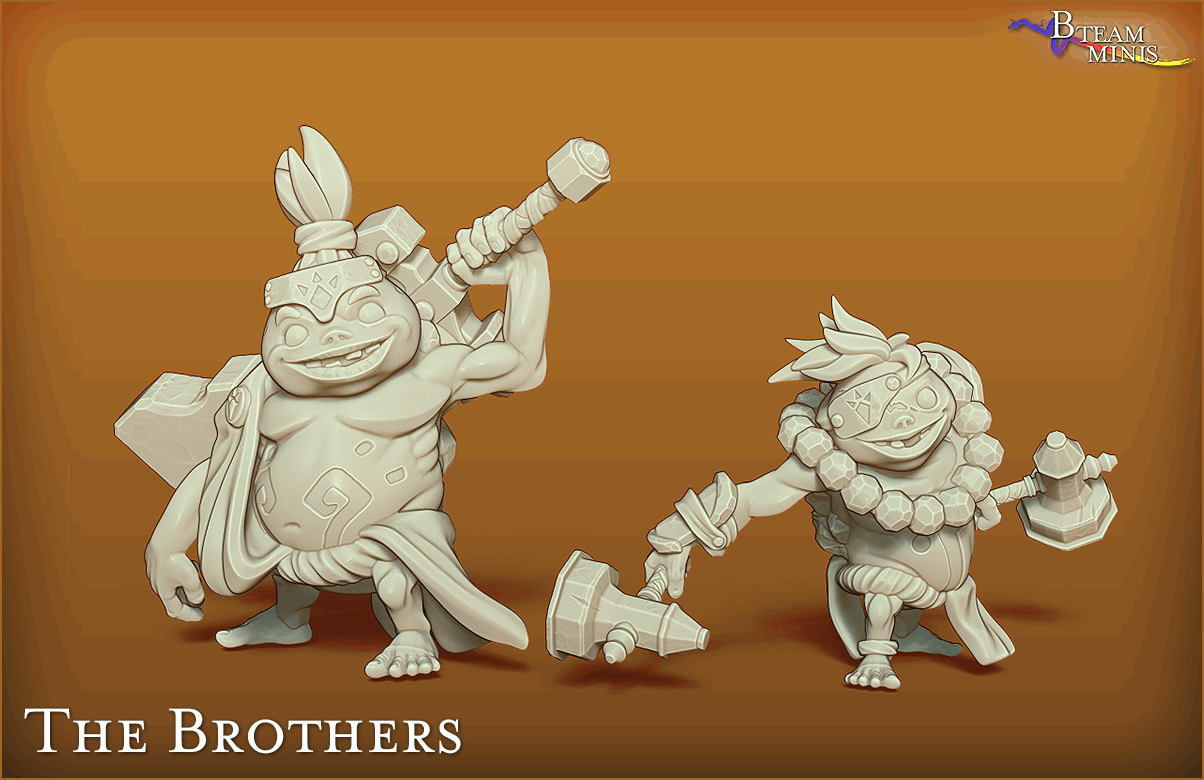 Gorons (multiple sets) - Legend of Zelda | RPG Zelda Tabletop Miniature