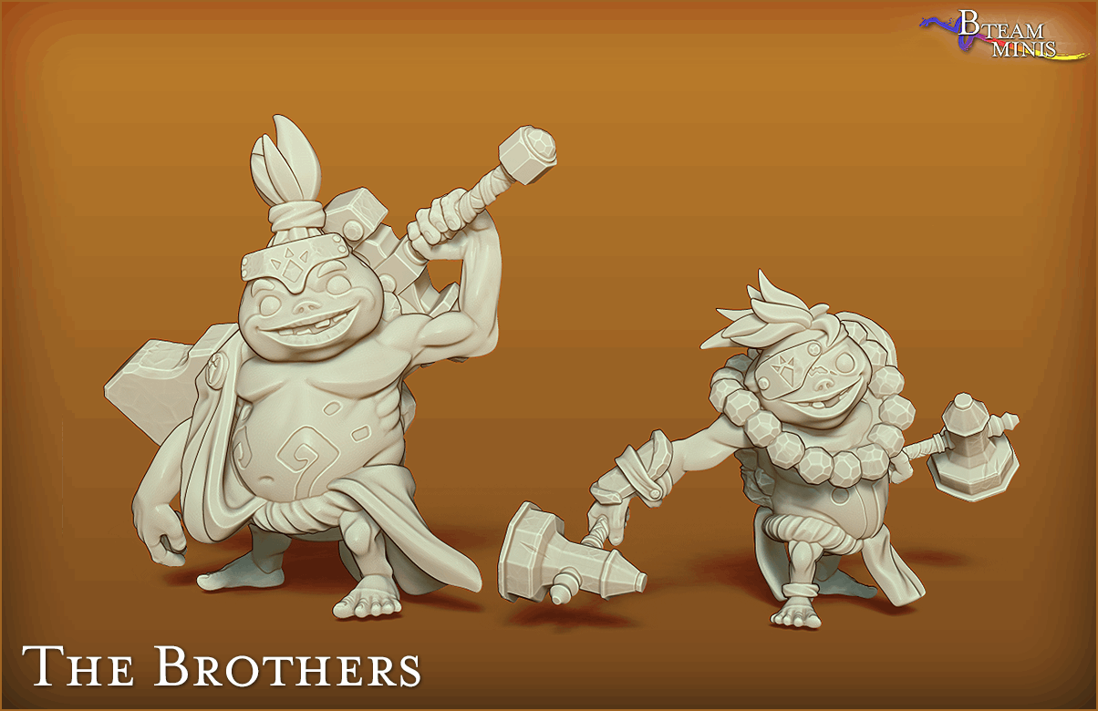 Gorons (multiple sets) - Legend of Zelda | RPG Zelda Tabletop Miniature