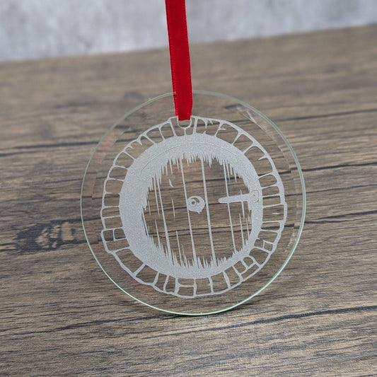 Hobbit Hole Glass Ornament | Nerdy Christmas Ornaments