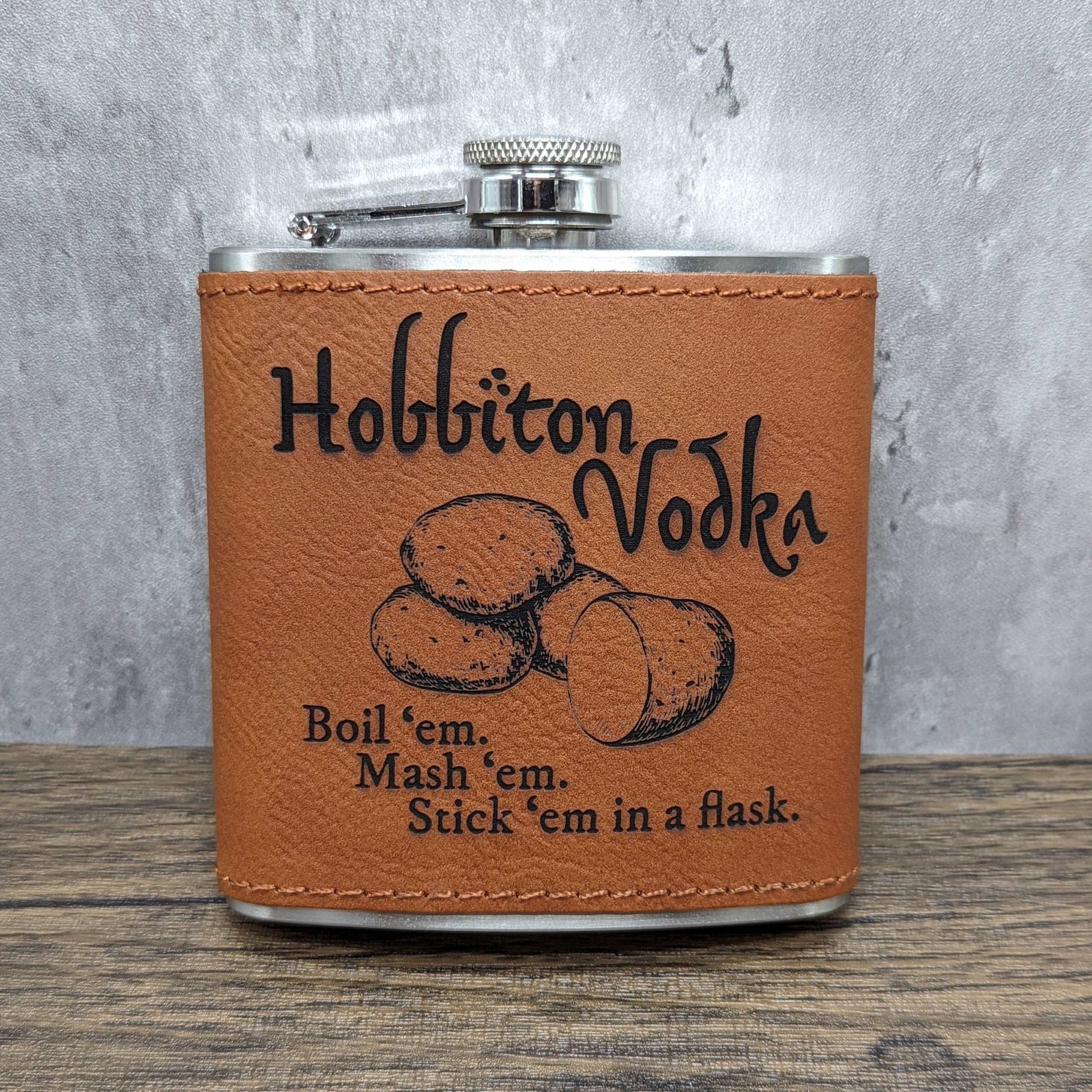 Hobbiton Vodka - Lord of the Rings | Nerdy Flasks