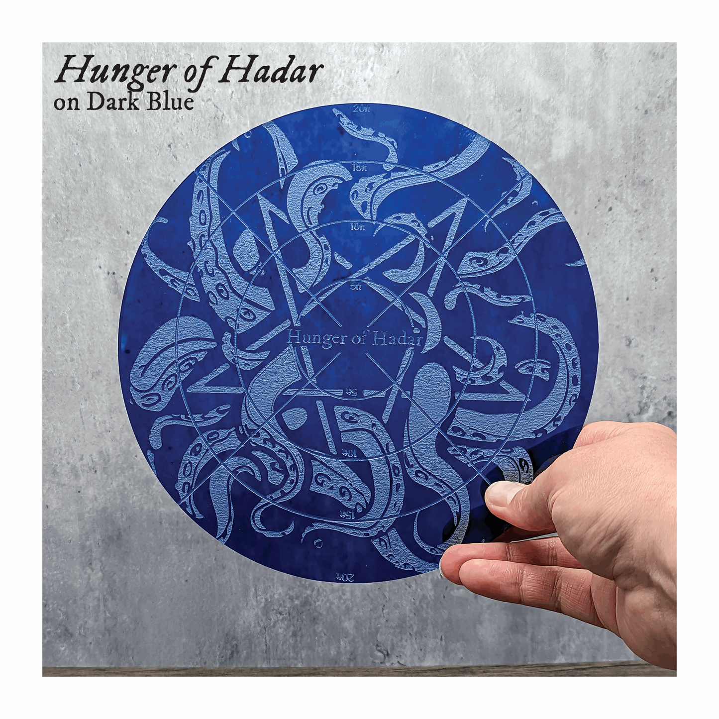 Hunger of Hadar Area of Effect Spell Template | Compatible with Dungeons & Dragons 5e 