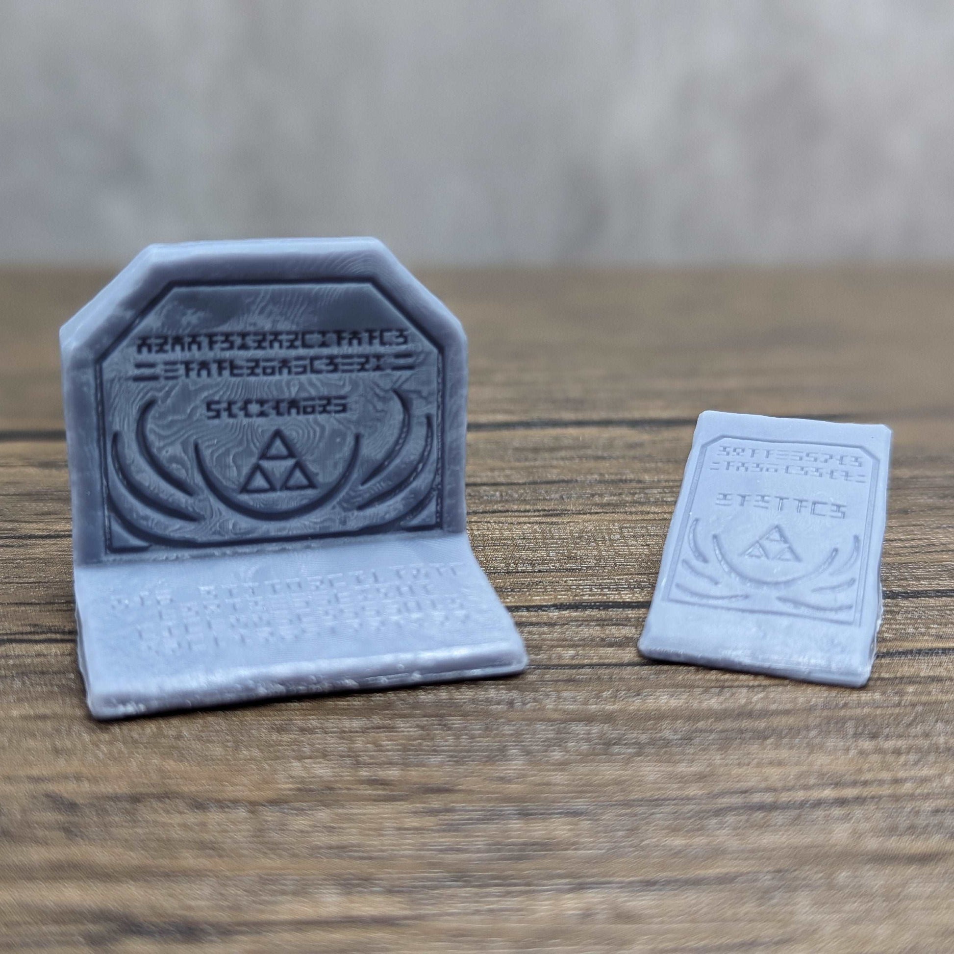 Hylian and Ikana Gravestones - Legend of Zelda | RPG Zelda Tabletop Miniature