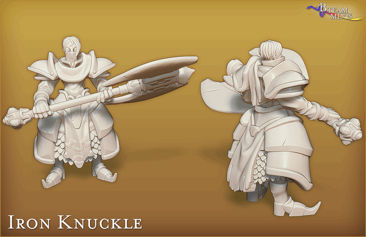 Iron Knuckles (sets of 3) - Legend of Zelda: Ocarina of Time | RPG Zelda Tabletop Miniature