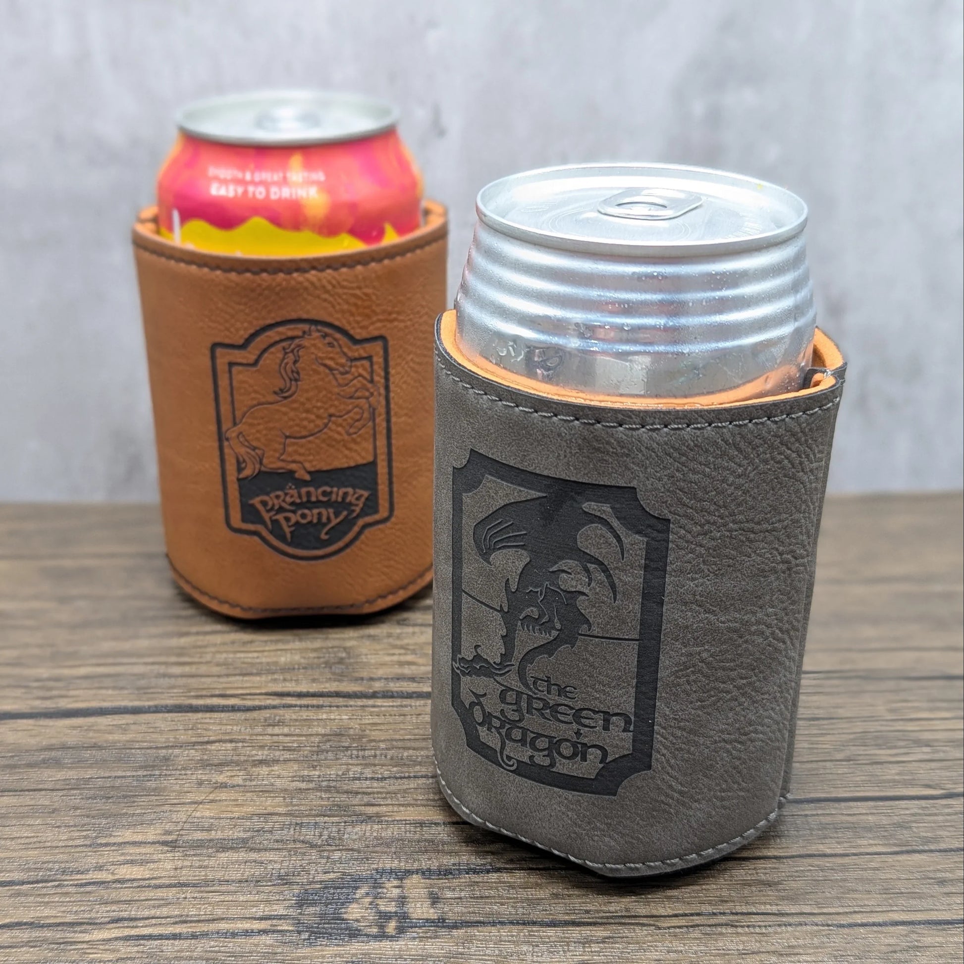 Prancing Pony & Green Dragon - Lord of the Rings | Nerdy Drink Cozies (set of 2)