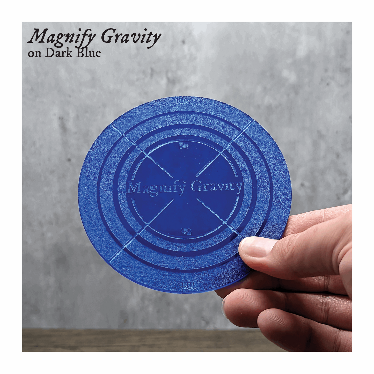 Magnify Gravity Area of Effect Spell Template | Compatible with Dungeons & Dragons 5e 