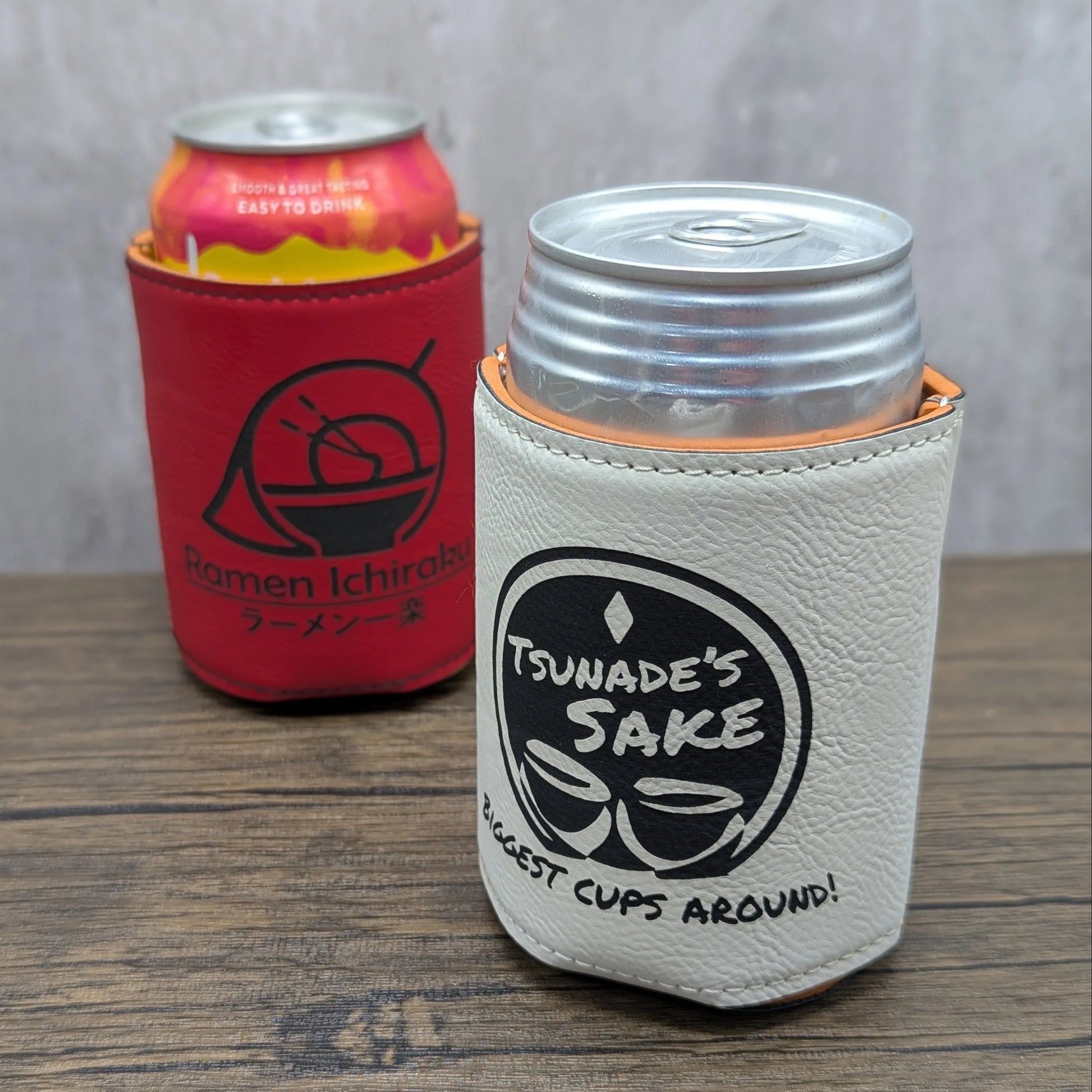 Ramen Ichiraku & Tsunade's Sake - Naruto | Nerdy Drink Cozies (set of 2)