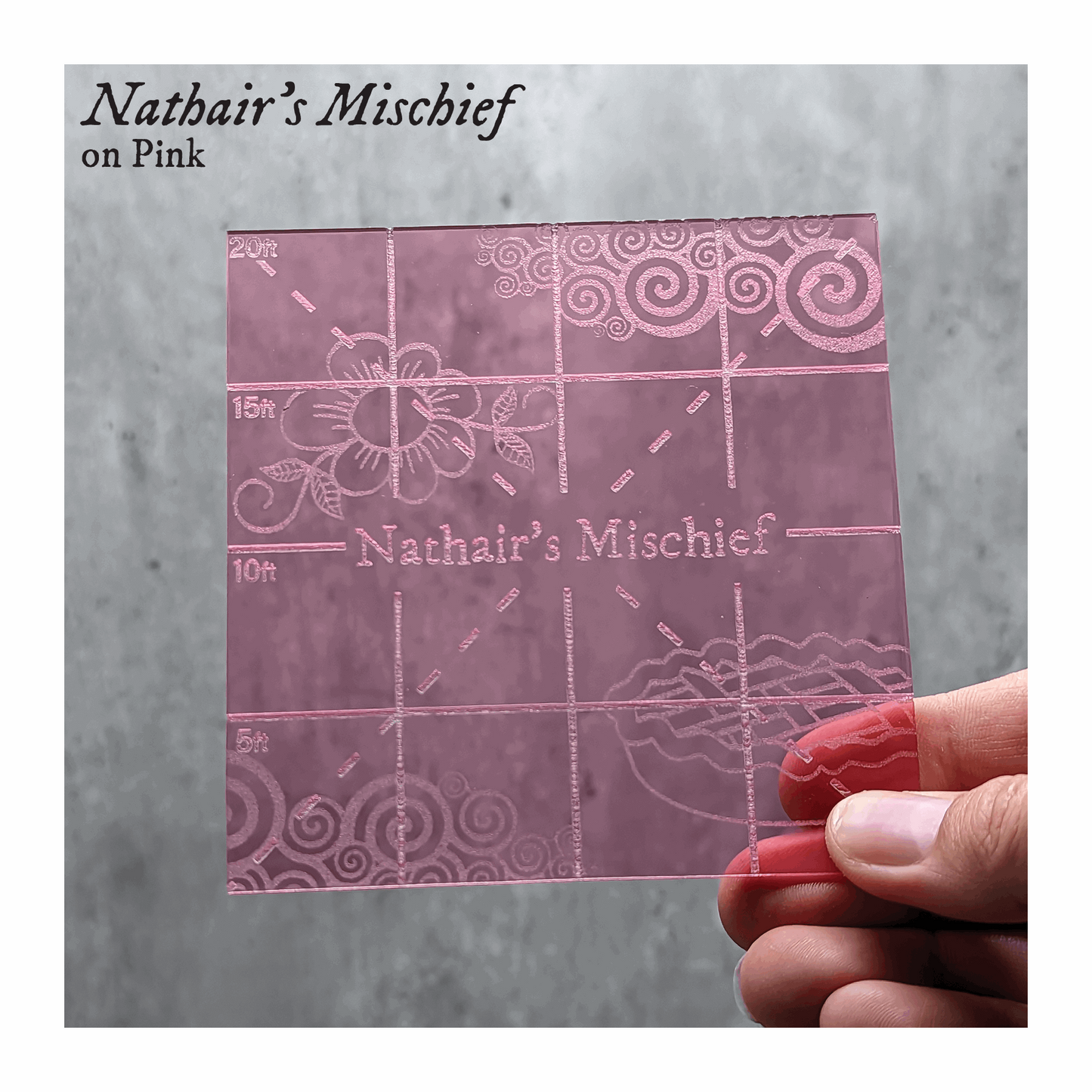 Nathair's Mischief Area of Effect Spell Template | Compatible with Dungeons & Dragons 5e 