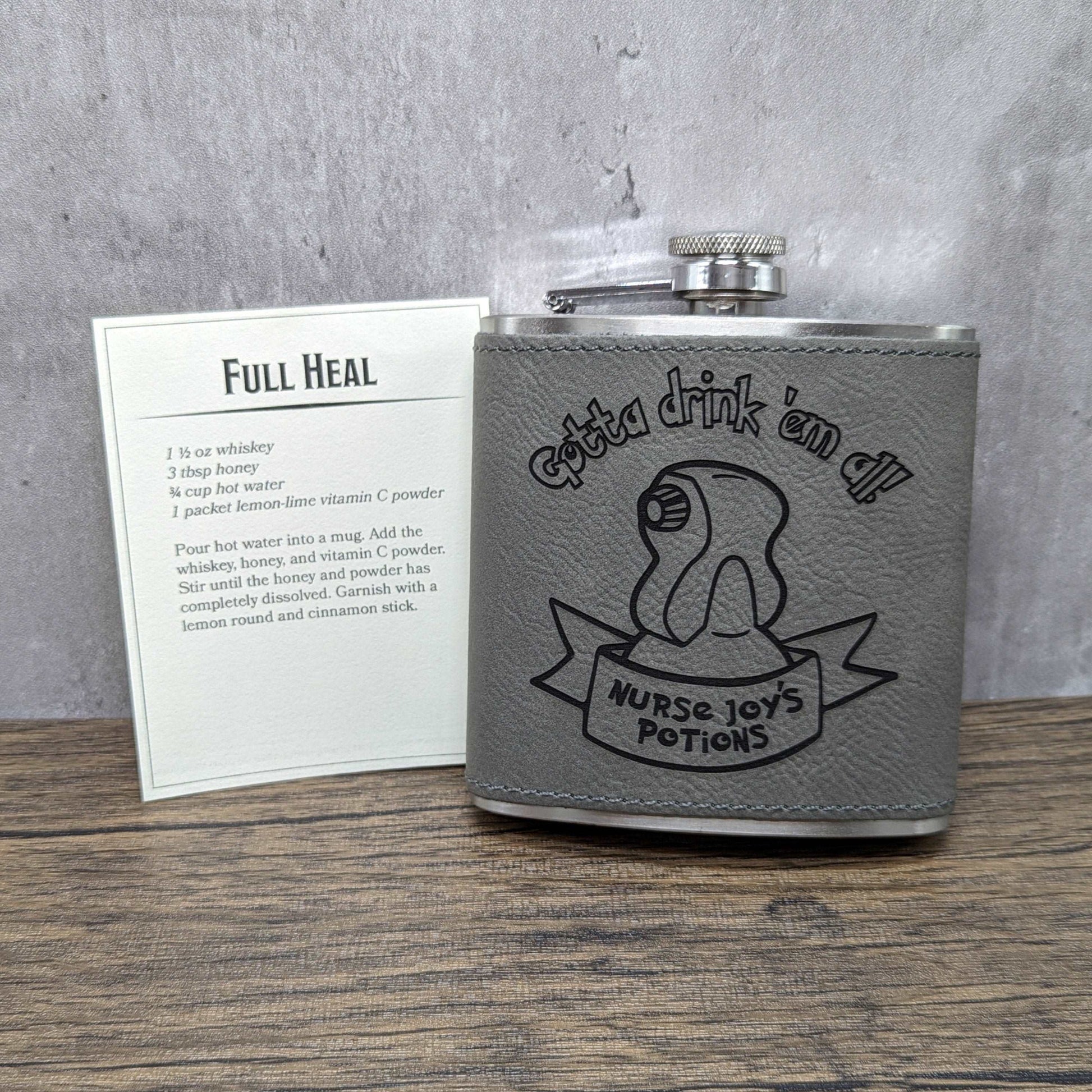 Nurse Joy's Potions - Pokemon | Nerdy Flasks