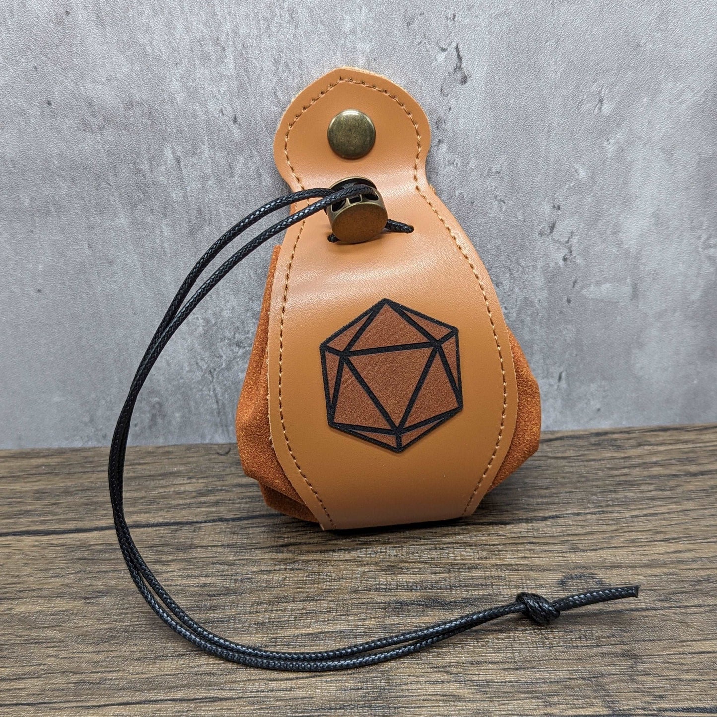 D20 Drawstring Dice Bag