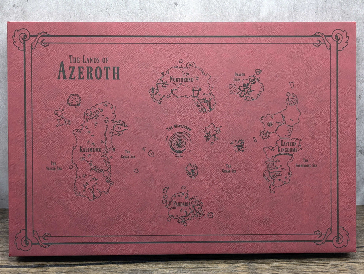 Azeroth - World of Warcraft | Fantasy Map Art