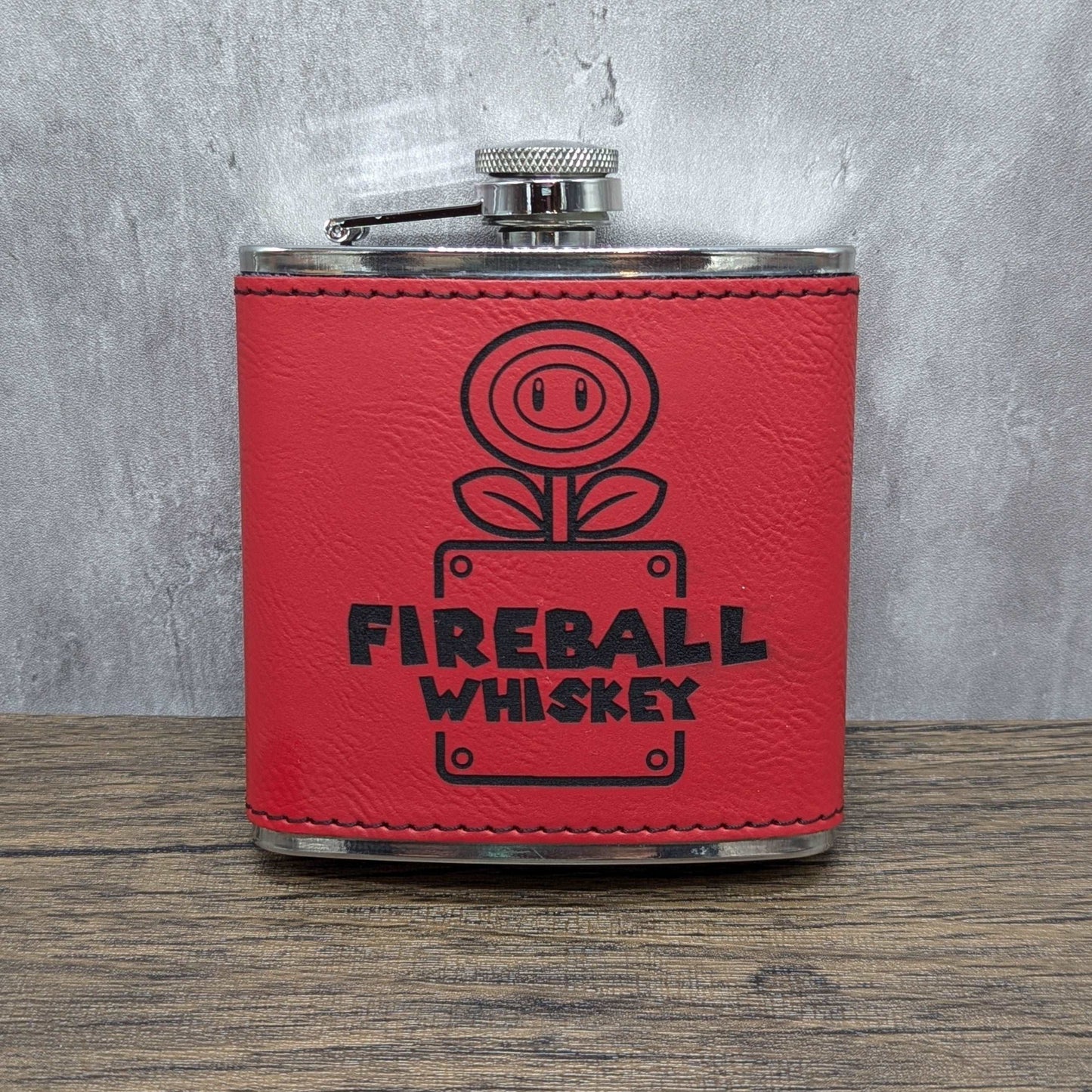 Fireball Whiskey - Super Mario Bros. | Nerdy Flasks