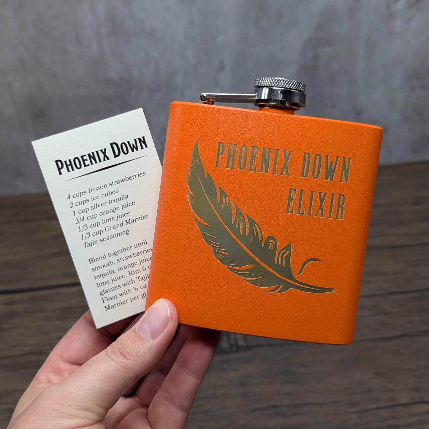 Phoenix Down - Final Fantasy | Nerdy Flasks