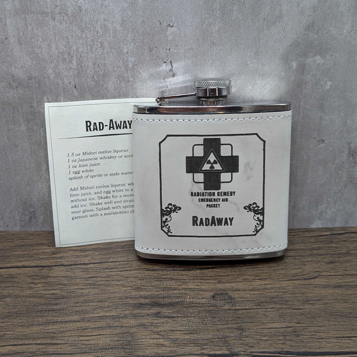 Rad-Away - Fallout | Nerdy Flasks