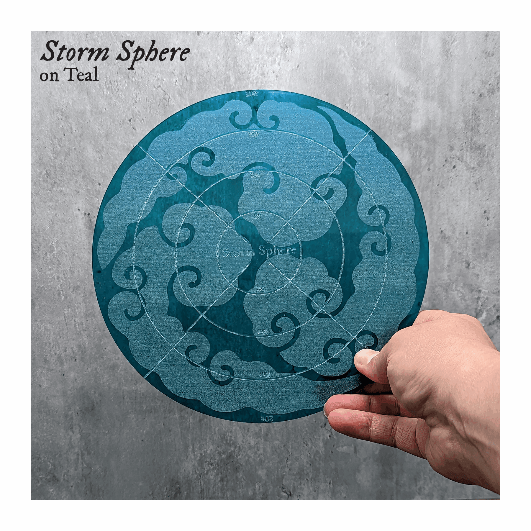 Area of Effect Spell Templates | Dungeons & Dragons - Hexwood Forge