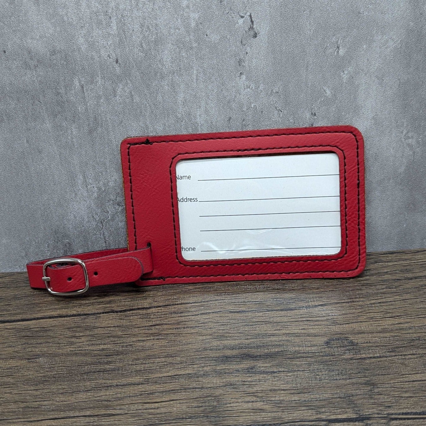 Back Team Rocket | Nerdy Luggage Tags - Hexwood Forge