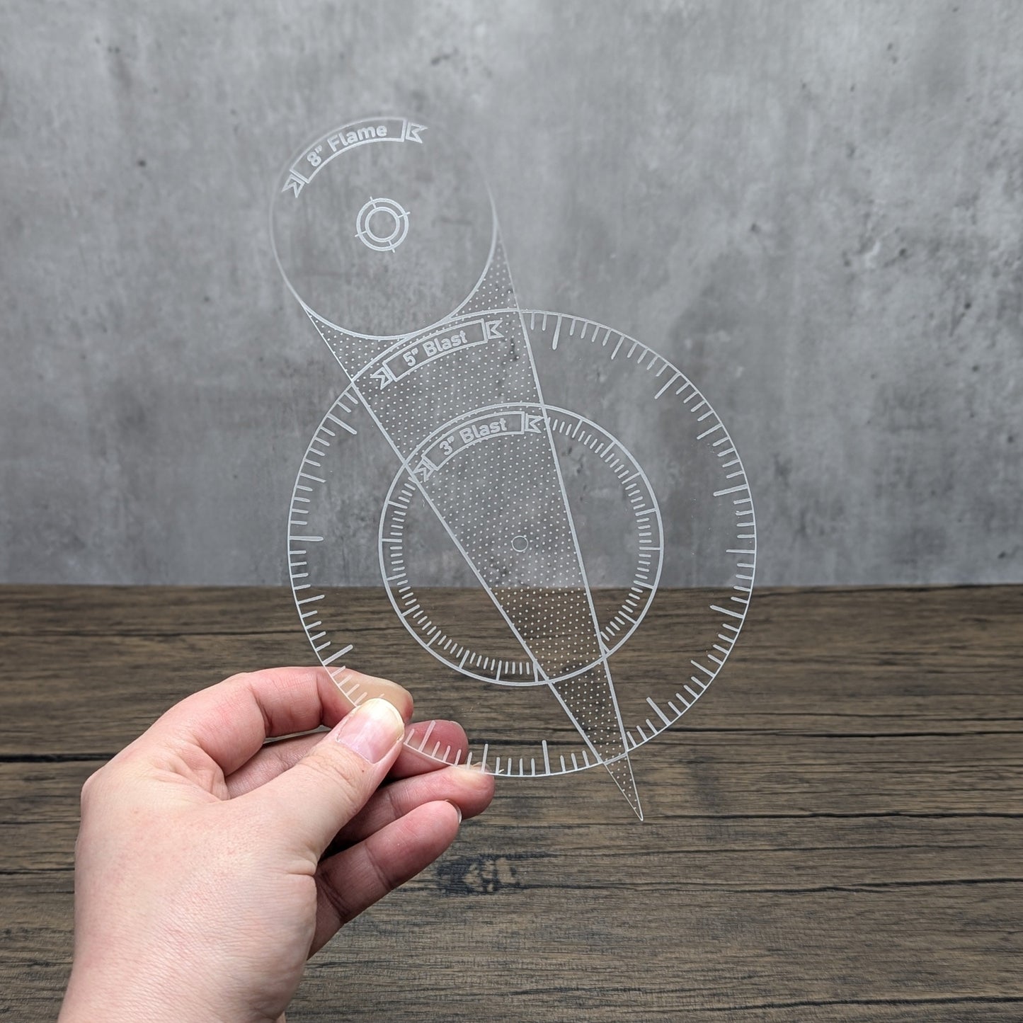 Universal Blast Template| Warhammer Tabletop Games