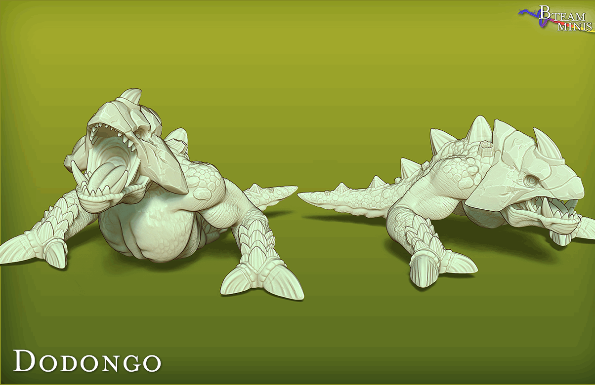 Dodongos (set of 6) - Legend of Zelda: Ocarina of Time | RPG Zelda Tabletop Miniature