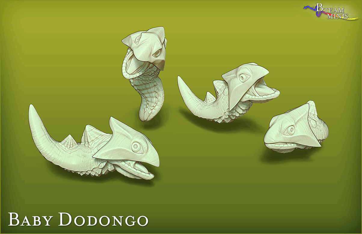 Dodongos (set of 6) - Legend of Zelda: Ocarina of Time | RPG Zelda Tabletop Miniature